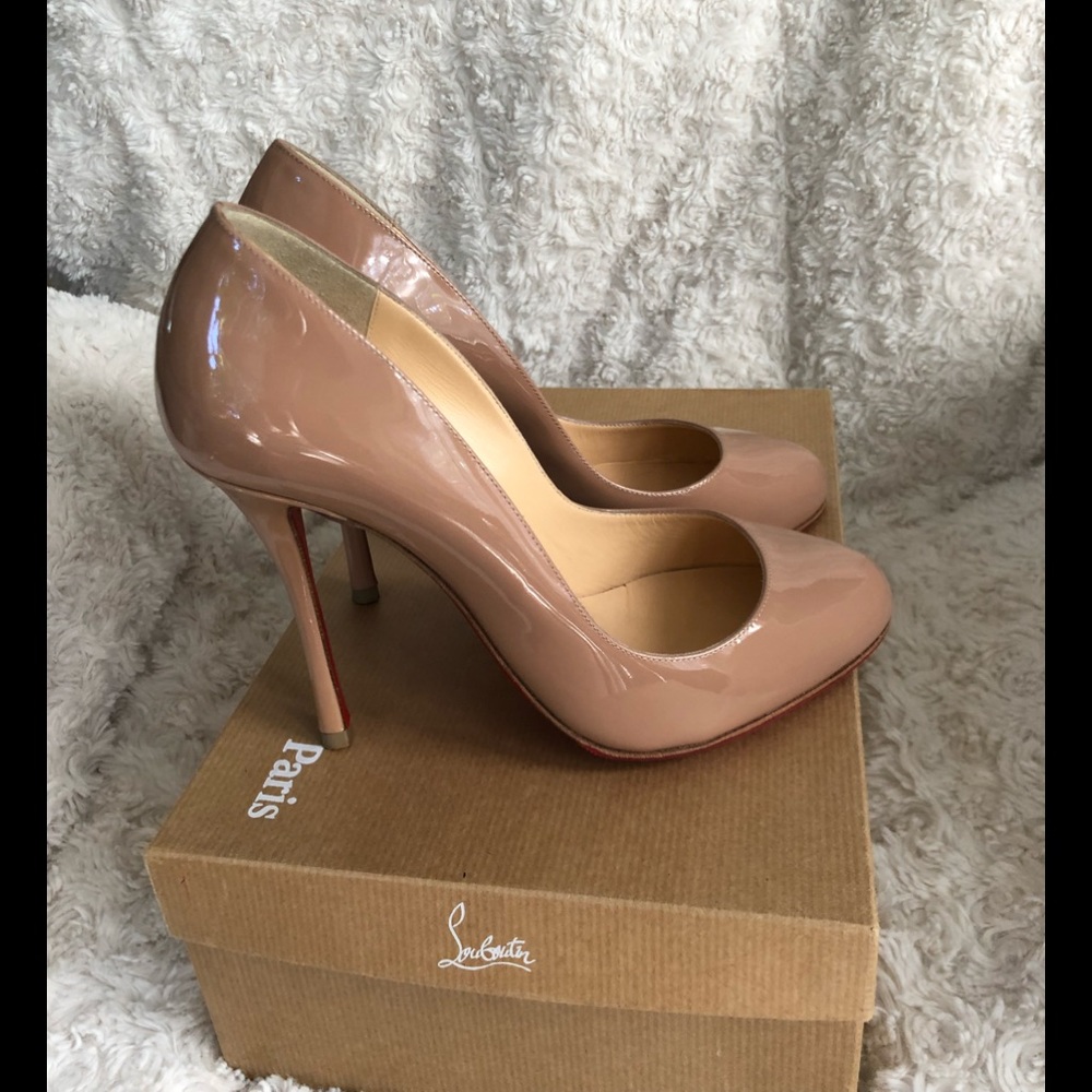 ❌SOLD❌Christian Louboutin Merci Allen Nude 100 37